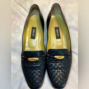 Bally Vanessa Styleflex Women’s Loafers Navy Size 8.5